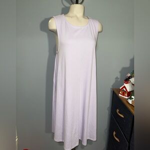 West Loop Light Purple Sleeveless Midi Dress size large